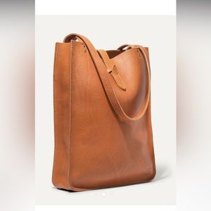 WILL leather goods, TAN slim tote